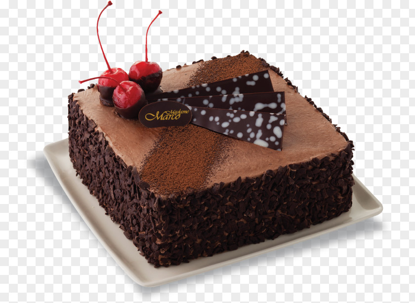 10 Sale Flourless Chocolate Cake Black Forest Gateau Sachertorte Brownie PNG