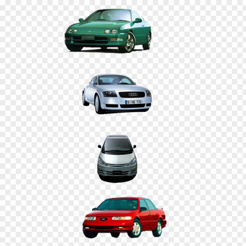 A Row Of Car Sports Sedan Download PNG
