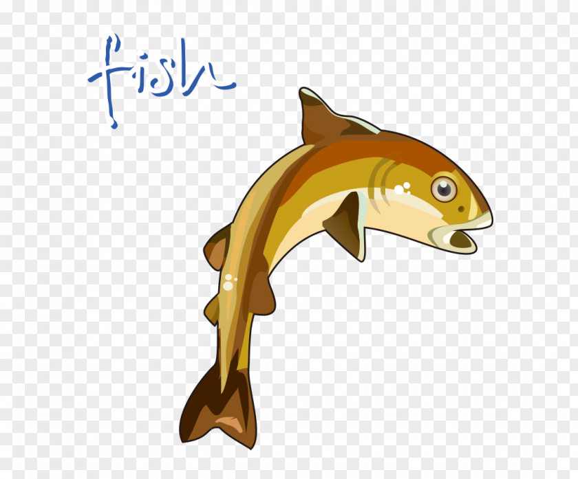 Brown Fish Dolphin Clip Art PNG