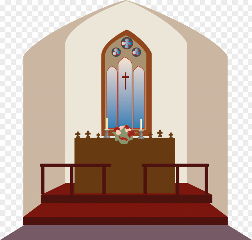 Chapel Cliparts Sanctuary Altar In The Catholic Church Clip Art PNG