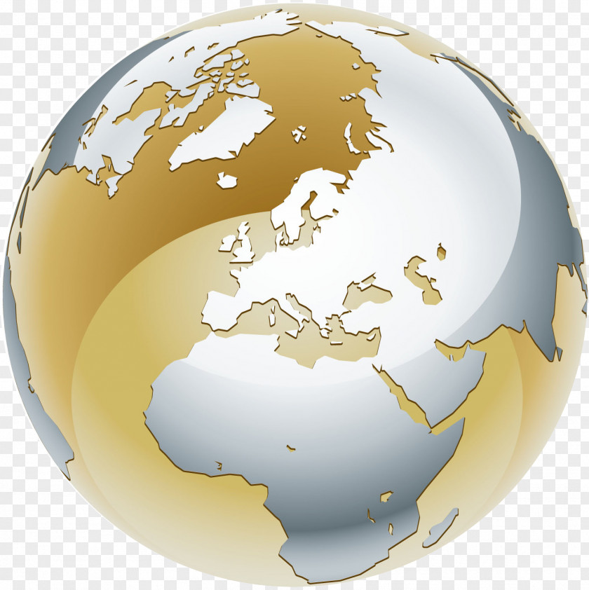 Earth World Map Globe PNG