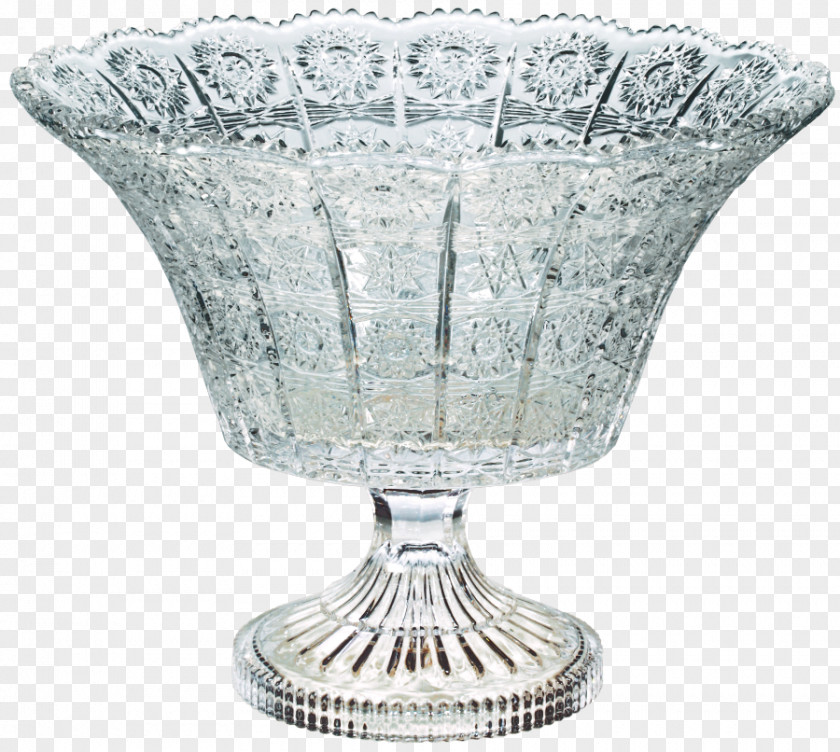 Glass Award Bowl Vase Metal PNG