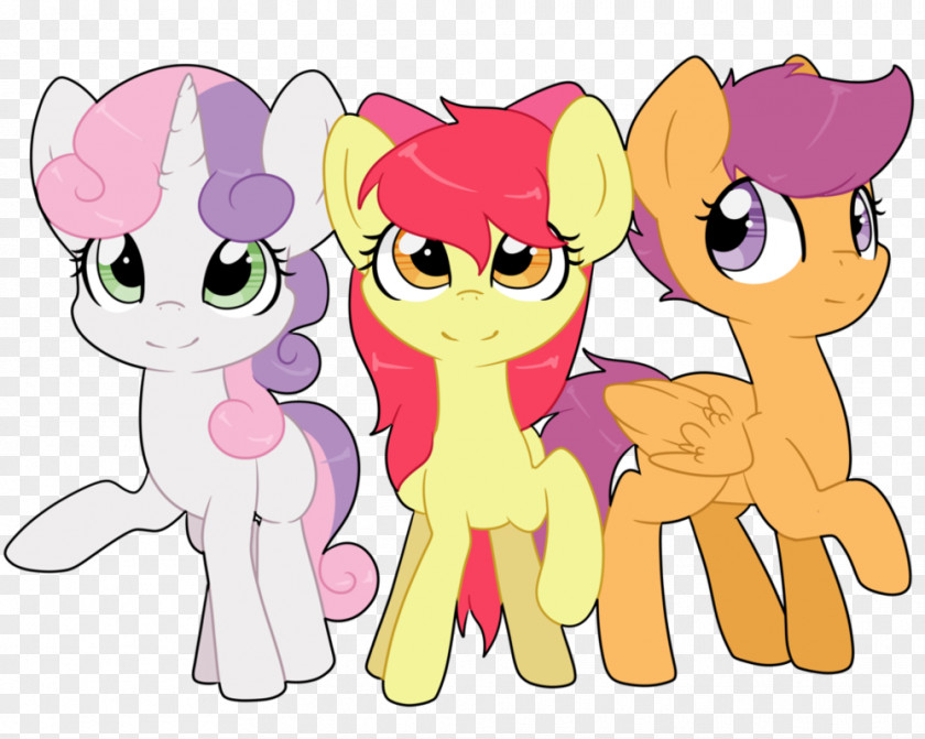 Horse Pony Pinkie Pie Apple Bloom Scootaloo PNG