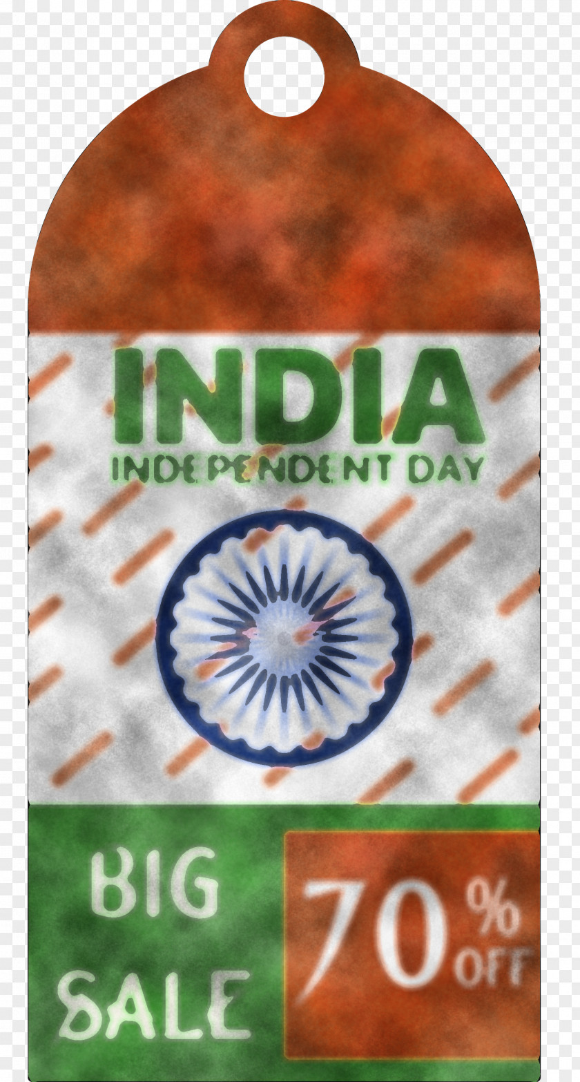 India Indenpendence Day Sale Tag Label PNG