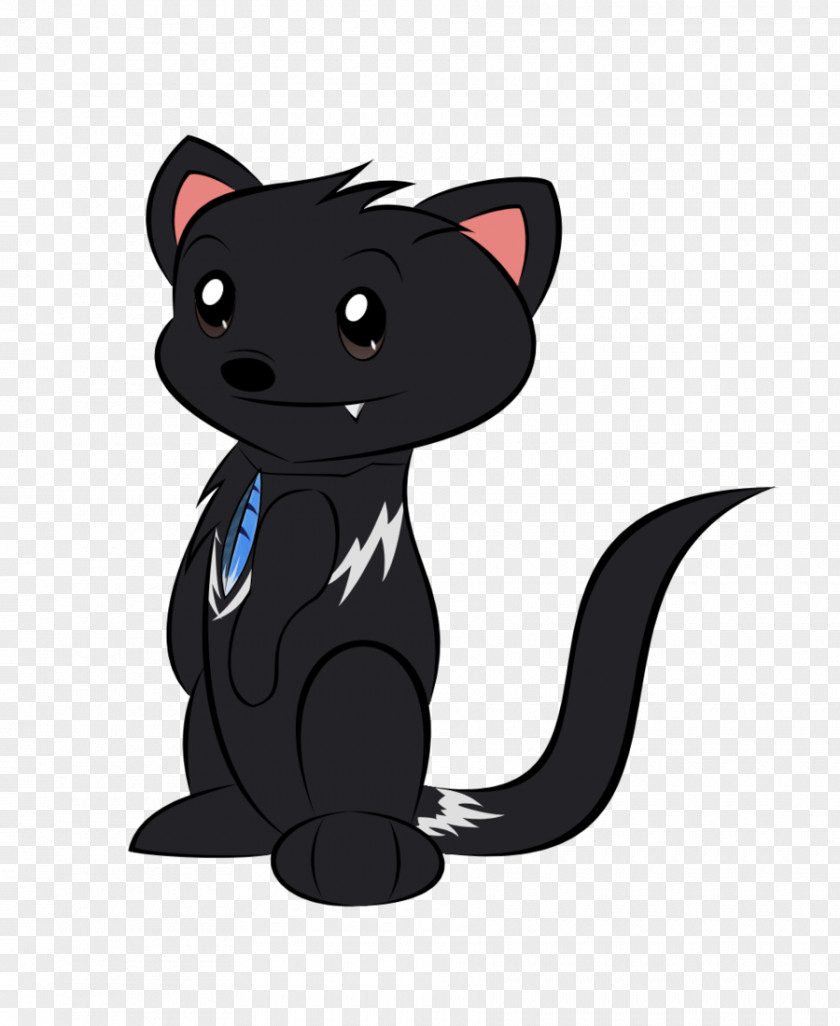 Kitten Black Cat Whiskers Dog PNG