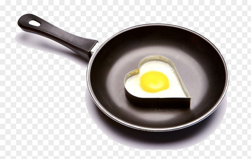 Love Fried Eggs Pot Egg Chicken Frying Pan PNG