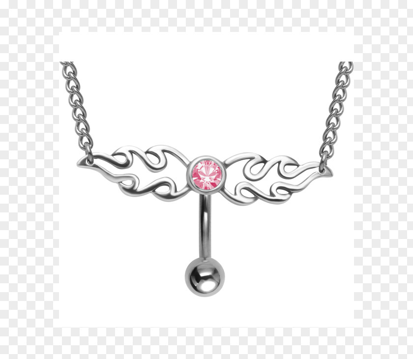 Necklace Belly Chain Silver Navel Piercing PNG