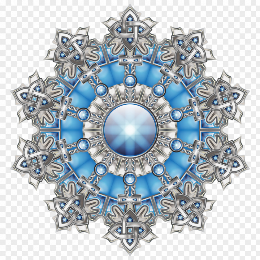 Snowflake Art Drawing PNG