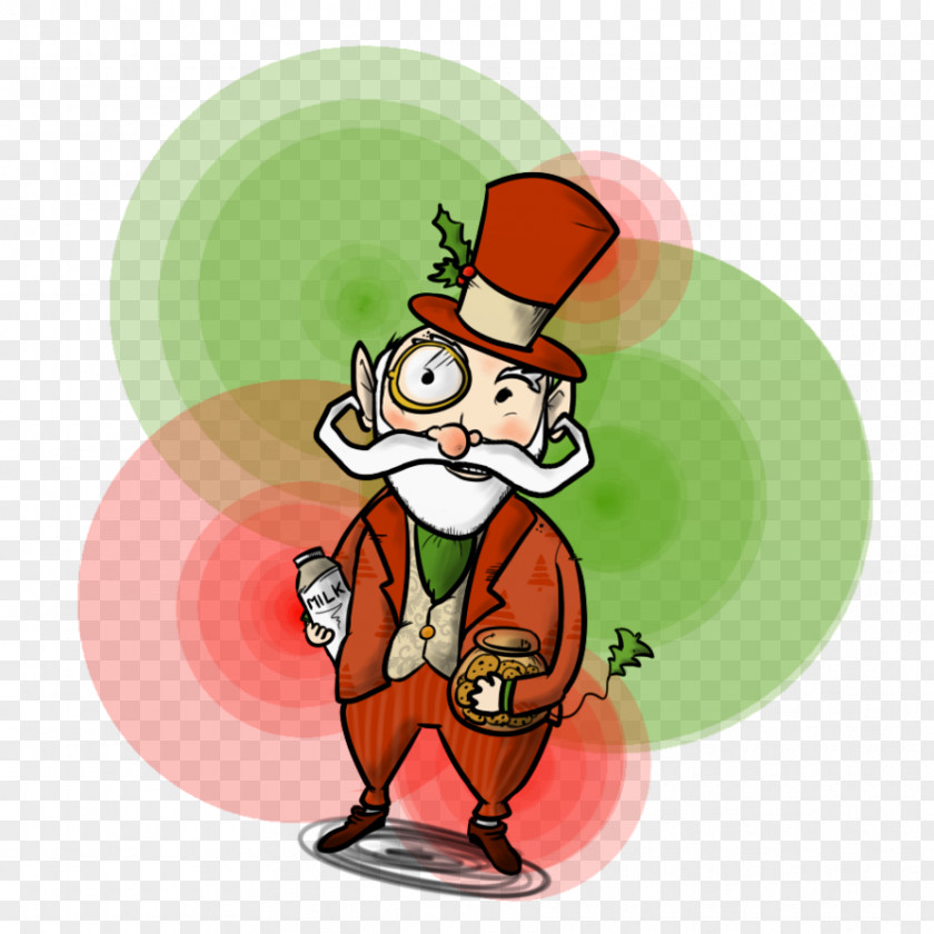 Santa Claus Christmas Ornament Cartoon PNG