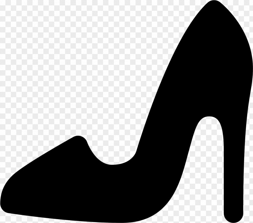 Blackandwhite High Heels Highheeled Shoe PNG