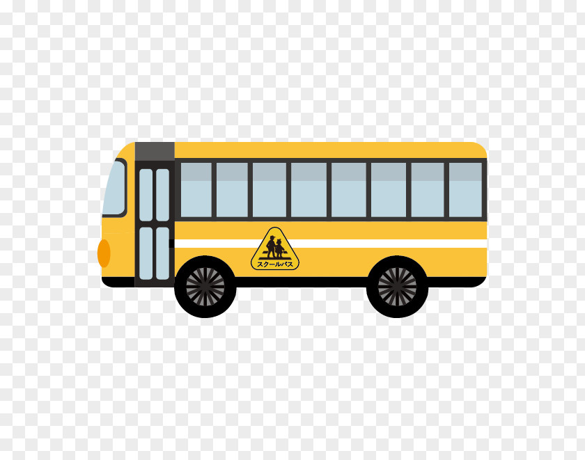 Car School Bus Yellow Product Design PNG