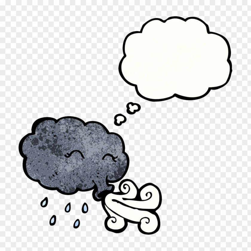 Cartoon Storm Dialogue Bubbles Royalty-free Drawing Clip Art PNG