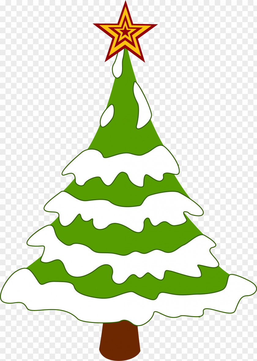 Christmas Tree Drawing Clip Art PNG
