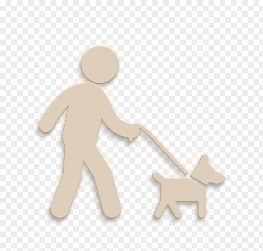 Dogs Icon Dog With Belt Walking A Man Animals PNG