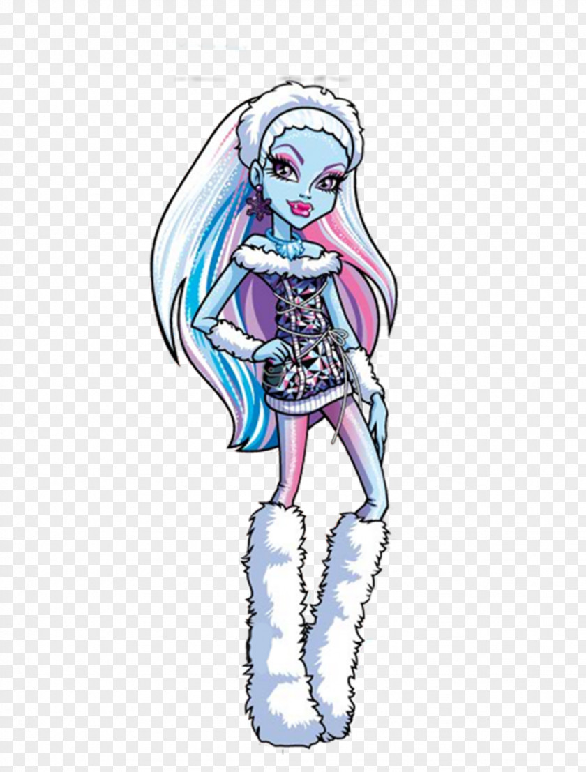Doll Monster High Coffin Bean Abbey Bominable Yeti Barbie PNG