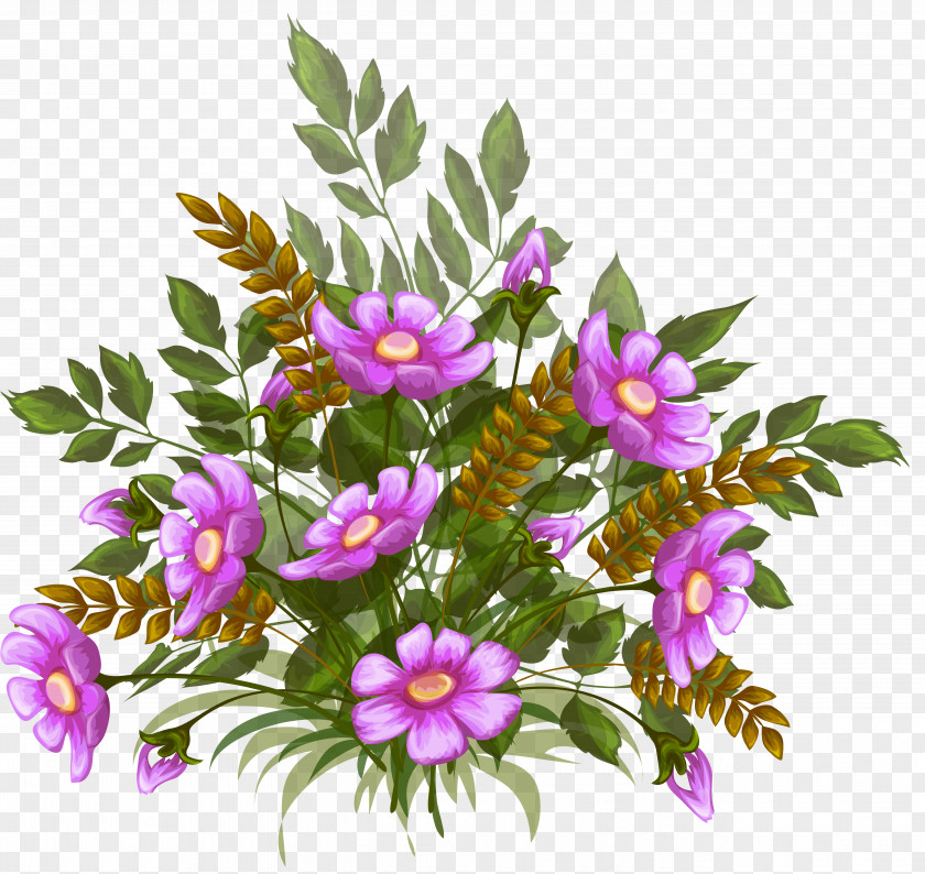 Flower Floral Design Clip Art PNG