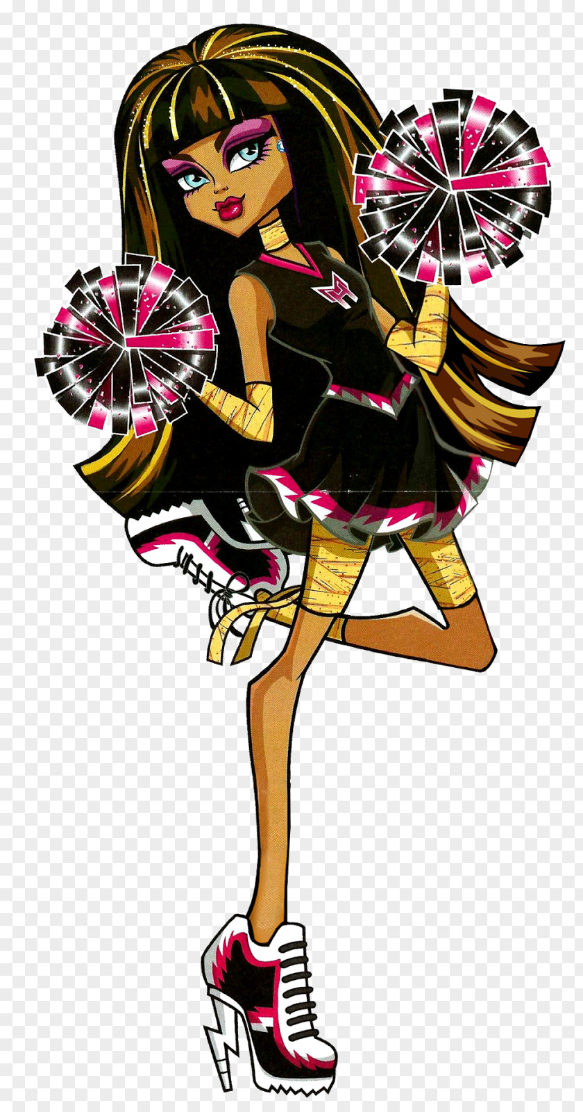 Ghoul Cleo DeNile Monster High Doll PNG
