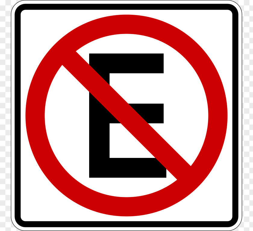 Printable No Parking Signs Car Park Traffic Sign Clip Art PNG