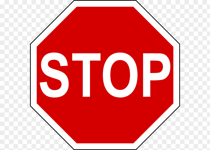 Stop Sign Traffic Intersection Clip Art PNG