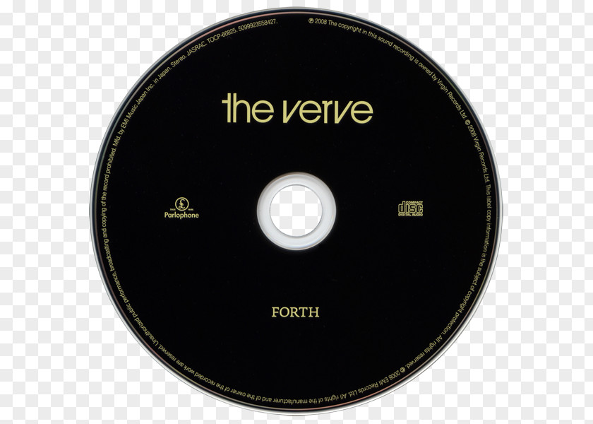 Bonus Track Forth Compact Disc The Verve Parlophone Album PNG