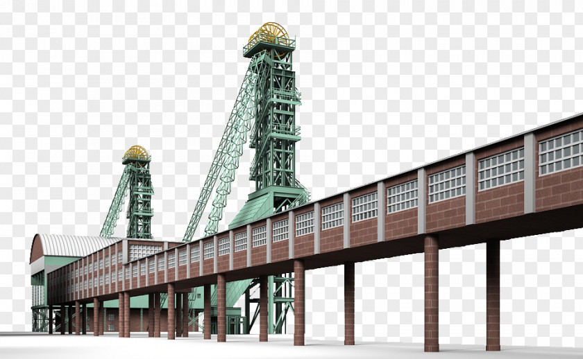 Bridge Zollverein Coal Mine Industrial Complex Gelsenkirchen Oberhausen Ruhr Building PNG