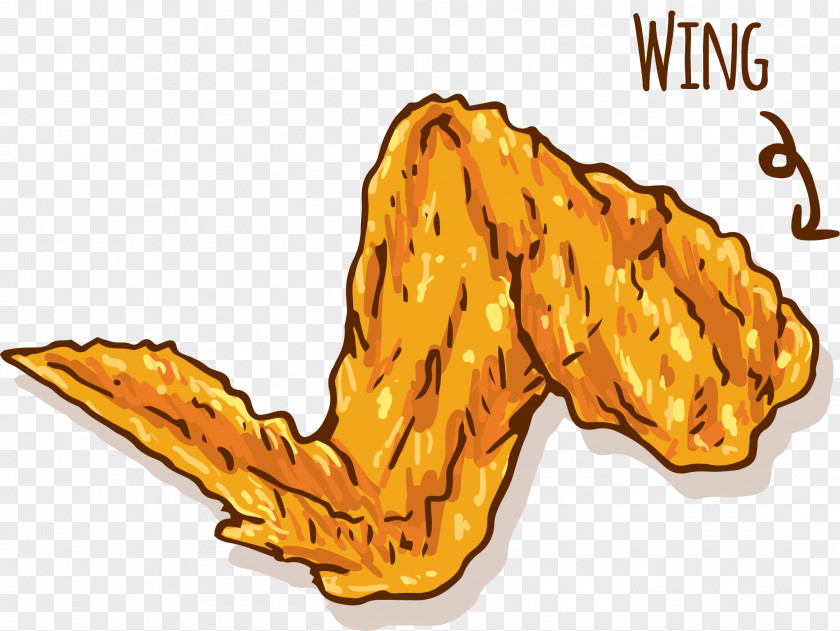 Fried Food Chicken Wings Full Of Hamburger Buffalo Wing Fast PNG