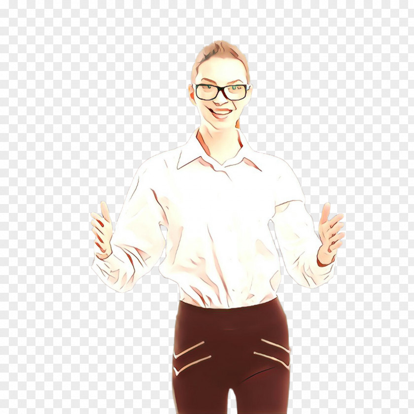 Hand Gesture Glasses PNG