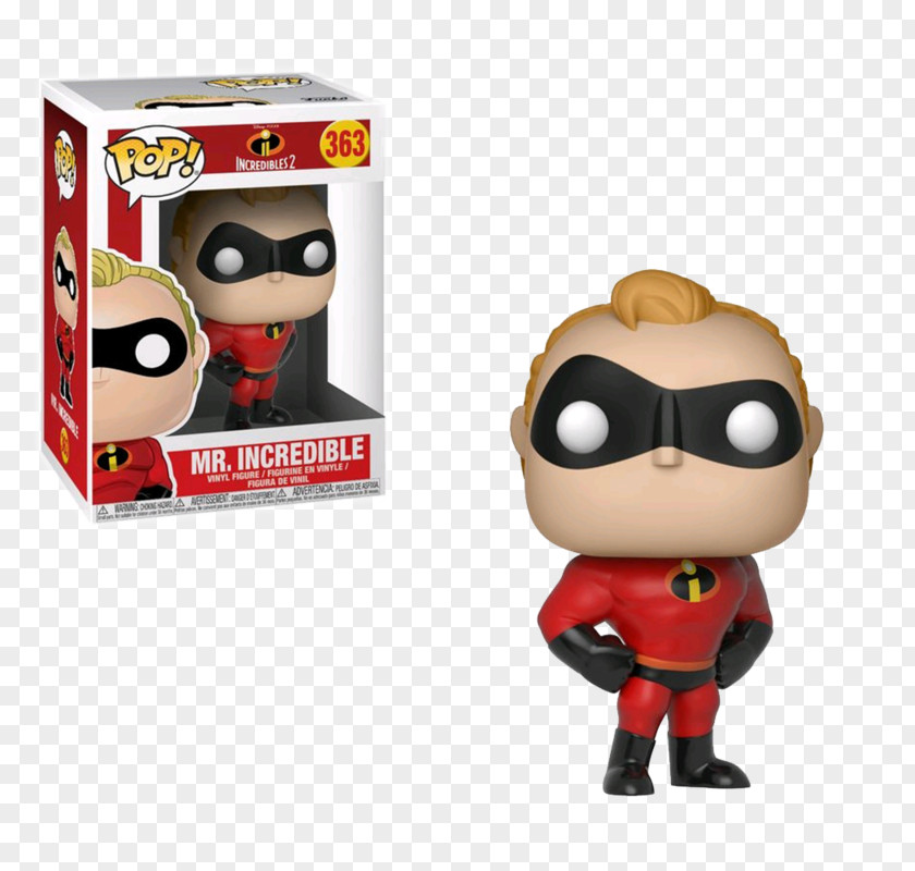 Mr Mrs Incredible Mr. Frozone Jack-Jack Parr Funko The Incredibles PNG