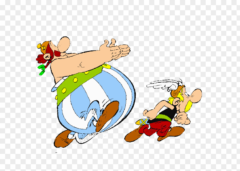 Obelix Asterix Panel PNG
