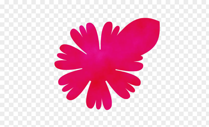 Wing Nail Pink Flower Cartoon PNG