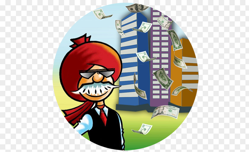 Chacha Chaudhary Cartoon Recreation PNG