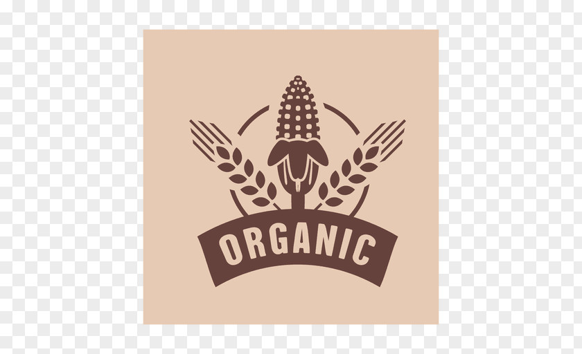 Design Logo Organic Food PNG