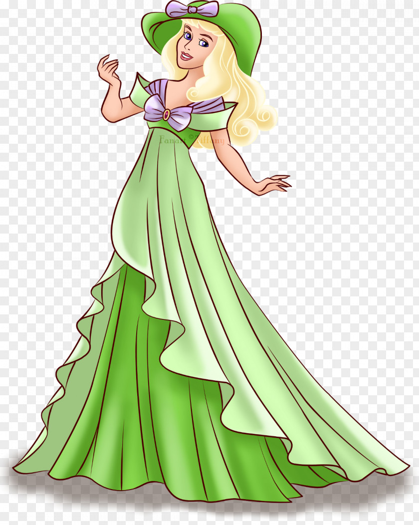 Dress Princess Aurora Belle Rapunzel Cinderella Disney PNG