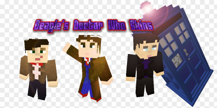 Eleventh Doctor Who Desktop Minecraft The Physician Skin Ninth PNG