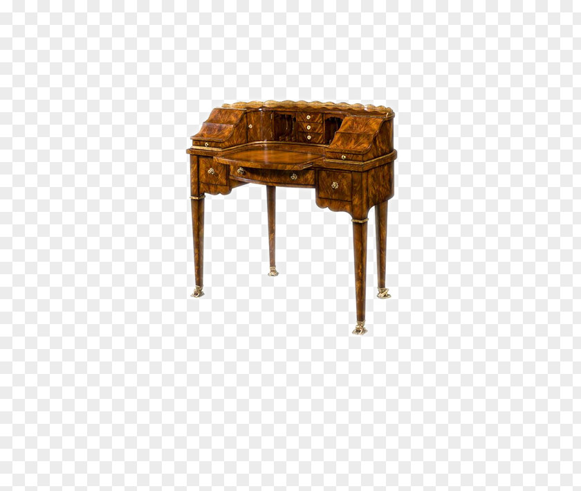 European-style Wooden Tables Table Desk Furniture Office Wood PNG