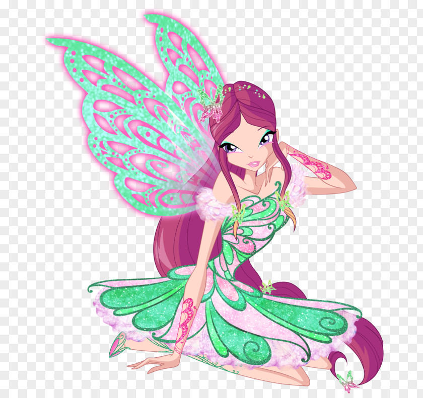 Fairy Roxy Tecna Flora Butterflix PNG
