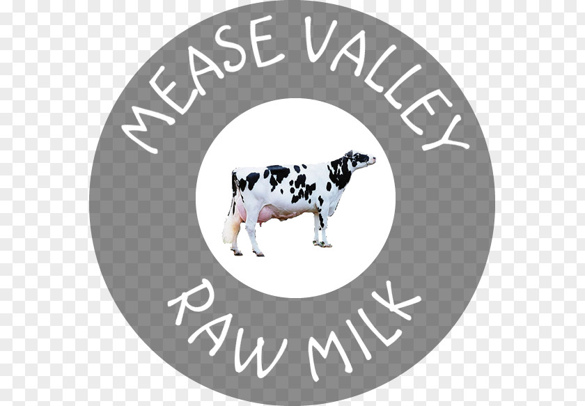Milk Fresh Cattle Logo Brand Font PNG