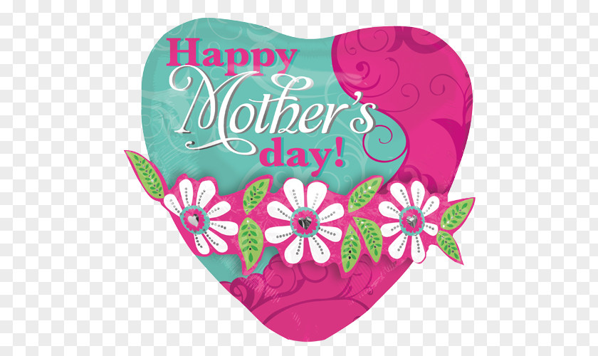 Mother's Day Balloon Mothering Sunday Father's PNG