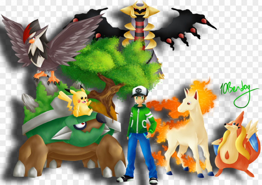 Pokemon Team Ash Ketchum Pokémon Sun And Moon Sinnoh Drawing PNG