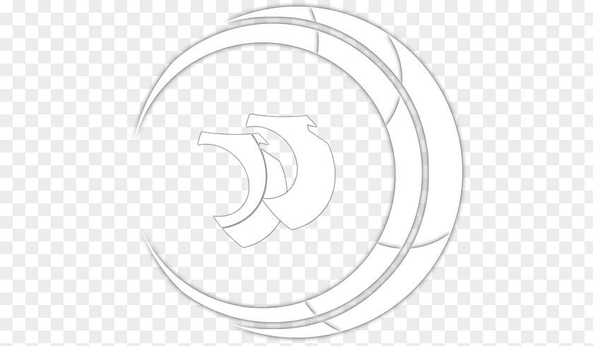2D Art Line Drawing White PNG