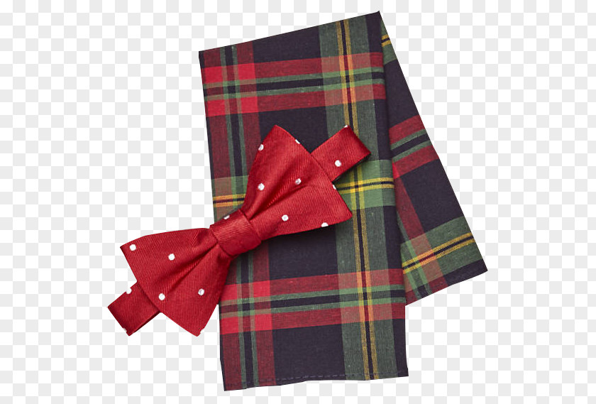 Bow Tablecloth Tartan Red Necktie Tie Clothing PNG