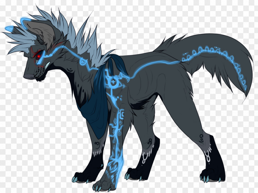Dog Canidae Werewolf Black Wolf Punk Rock PNG