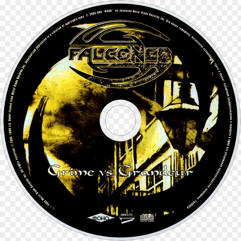 Grime Vs. Grandeur Falconer Compact Disc Chapters From A Vale Forlorn Music PNG vs. disc from a Music, art clipart PNG