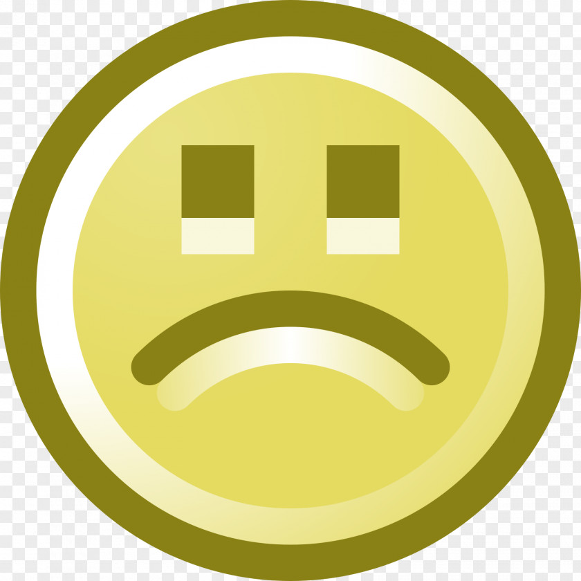 Sad Face Smiley Wink Emoticon Clip Art PNG