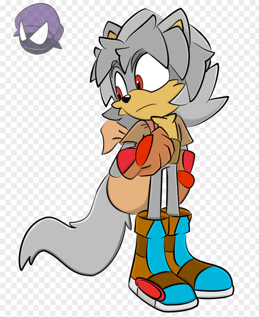 Silver Fox Beak Cartoon Line Clip Art PNG