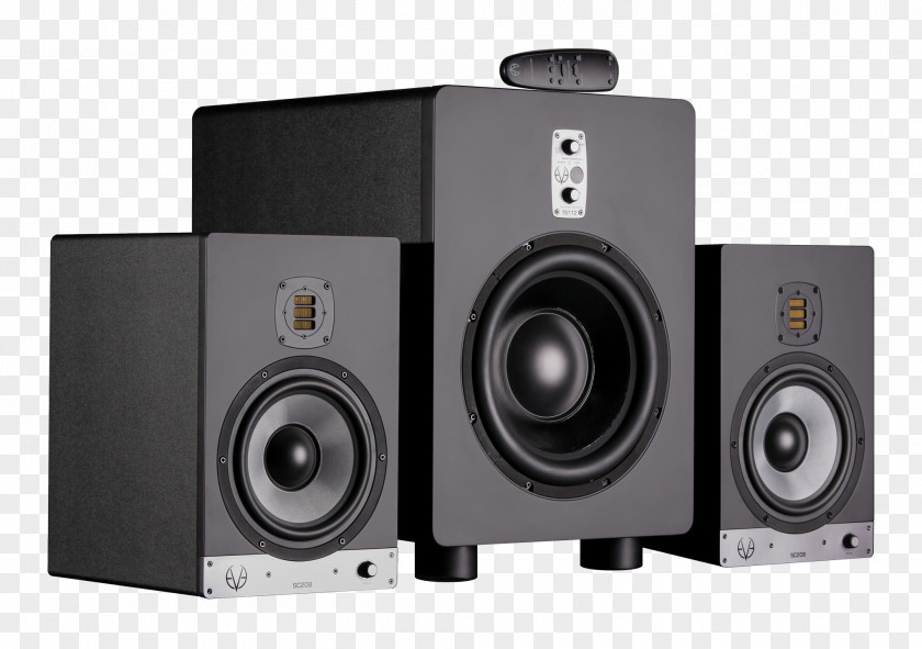 Audio Loudspeaker Studio Monitor Subwoofer Sound PNG