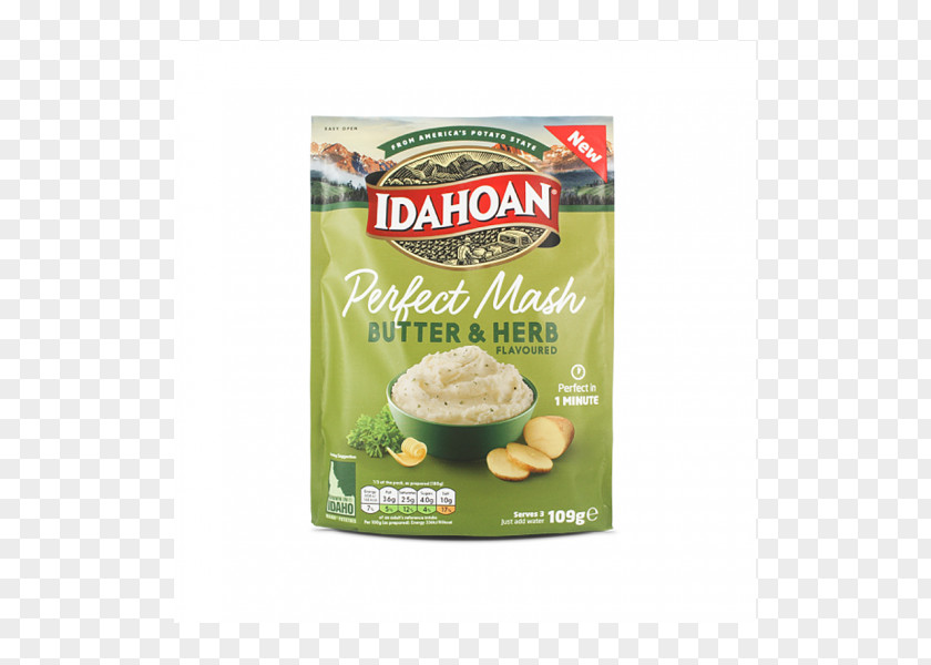 Butter Mashed Potato Vegetarian Cuisine Condiment Flavor Herb PNG