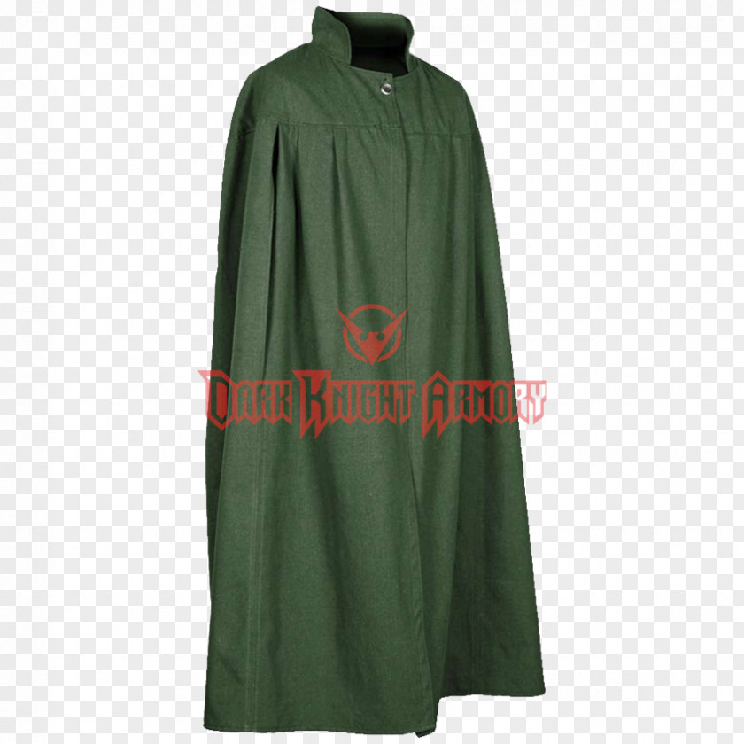 Cloak Robe Clothing Sleeve Outerwear Green PNG