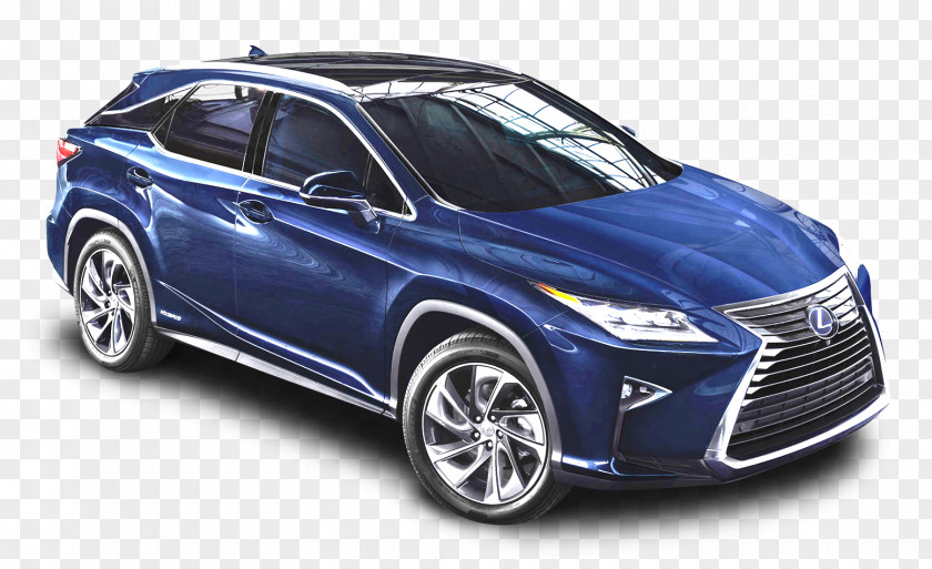 Lexus RX 450h Blue Car 2018 Hybrid 2017 350 PNG