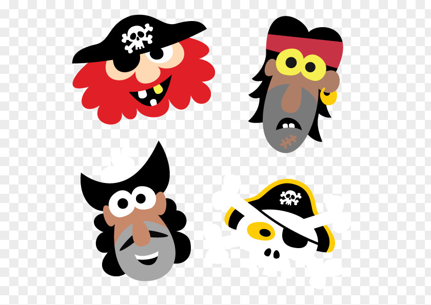 Mask Piracy Cartoon Clip Art PNG